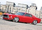 1969 mustang fastback restomod red 001